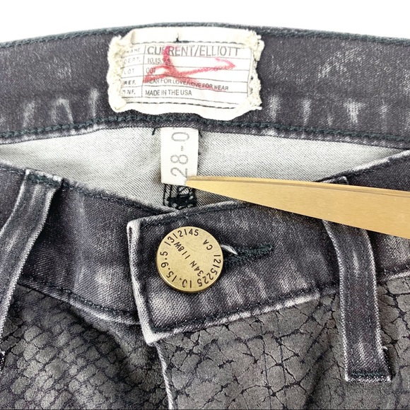 CURRENT/ELLIOTT Harlem with Coating Skinny Jeans - Picture 7 of 8